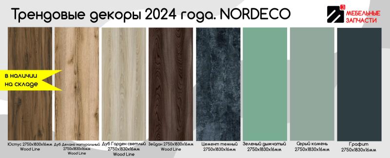 Трендовые декоры 2024 года.